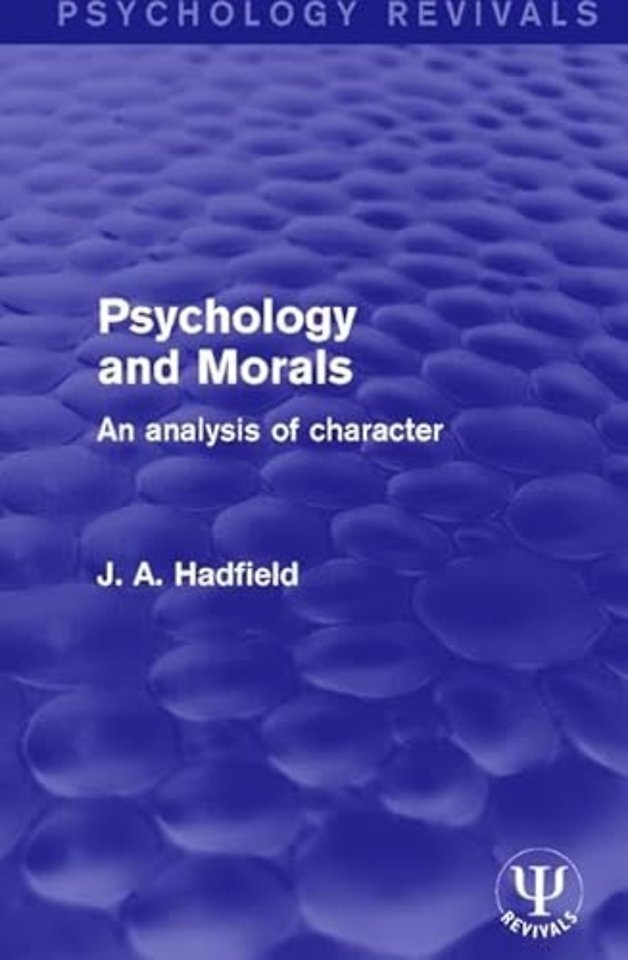 Psychology and Morals
