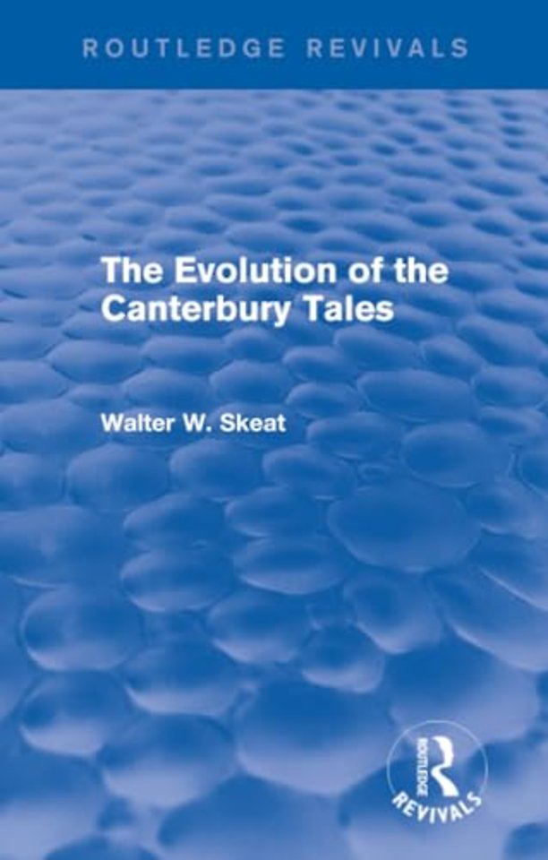 Evolution of the Canterbury Tales