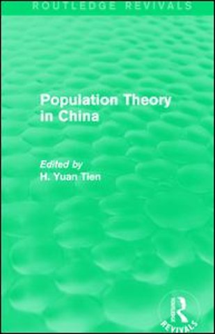 Population Theory in China