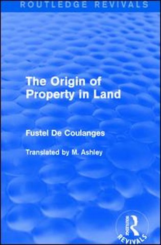 Origin of Property in Land