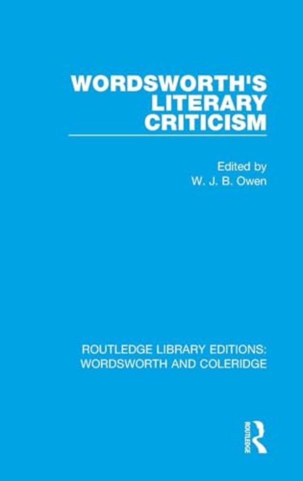 Wordsworth's Literary Criticism