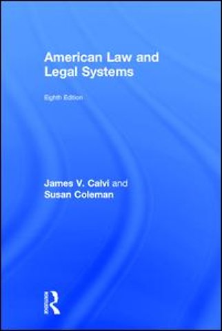 American Law and Legal Systems
