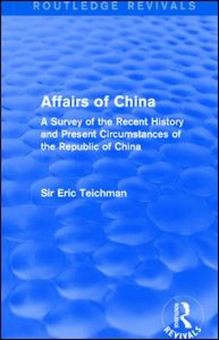 Affairs of China