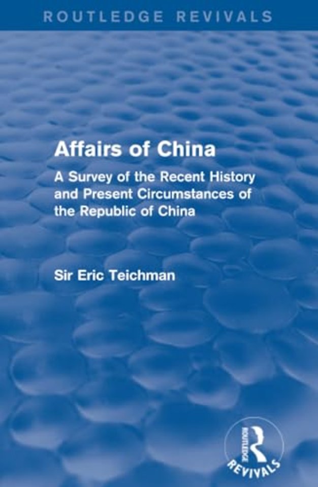 Affairs of China