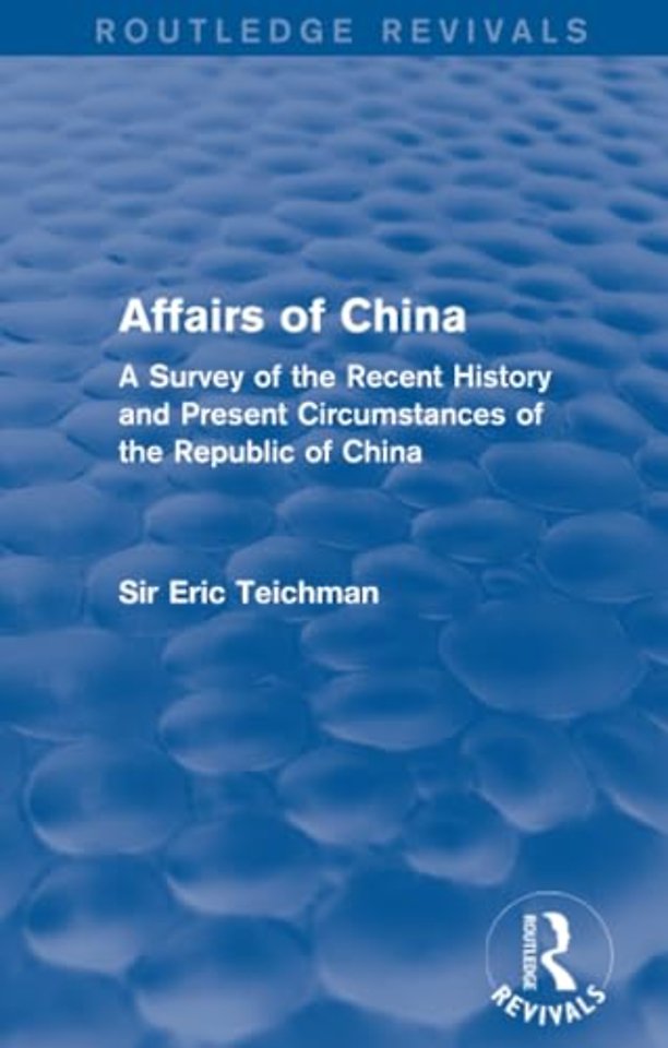 Affairs of China