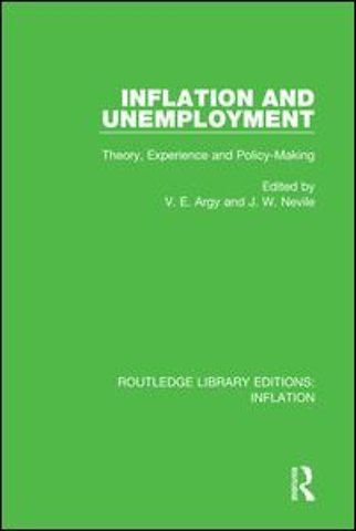 Inflation and Unemployment