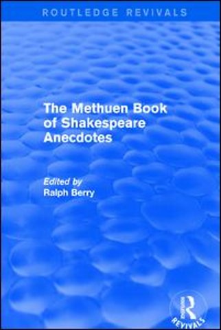 Methuen Book of Shakespeare Anecdotes