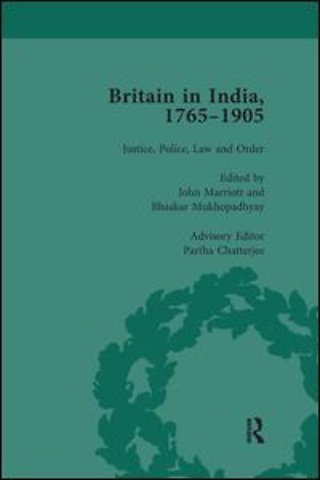 Britain in India, 1765-1905, Volume I