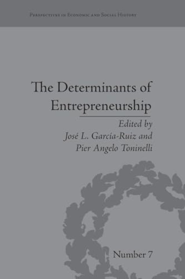 Determinants of Entrepreneurship