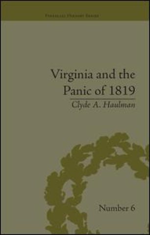 Virginia and the Panic of 1819