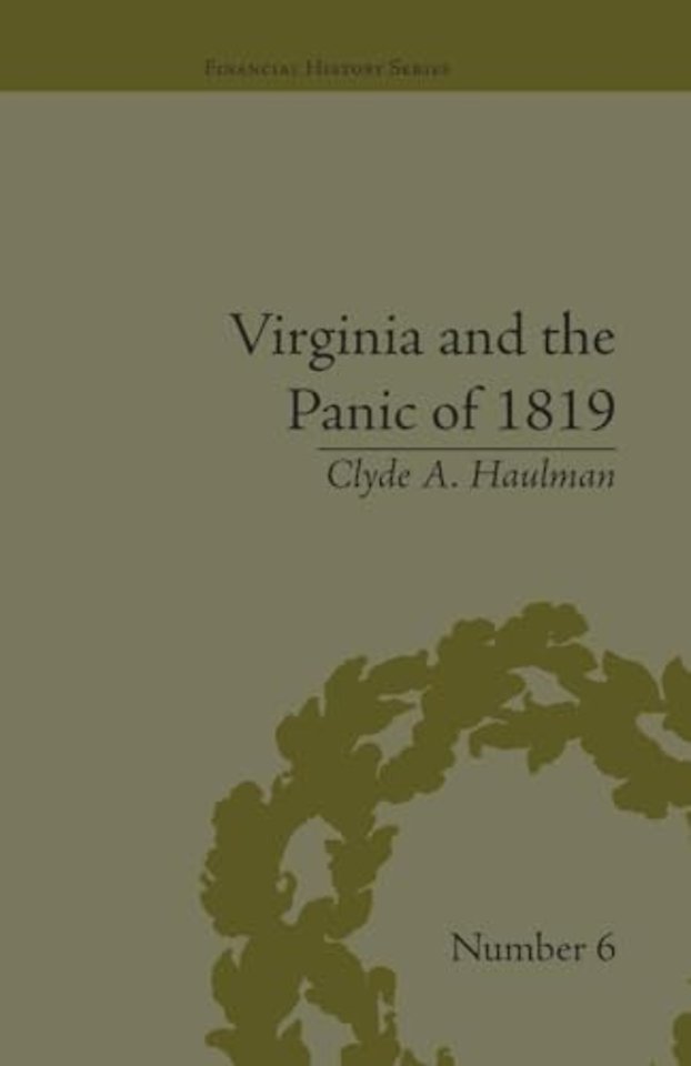 Virginia and the Panic of 1819