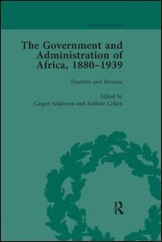 Government and Administration of Africa, 1880-1939