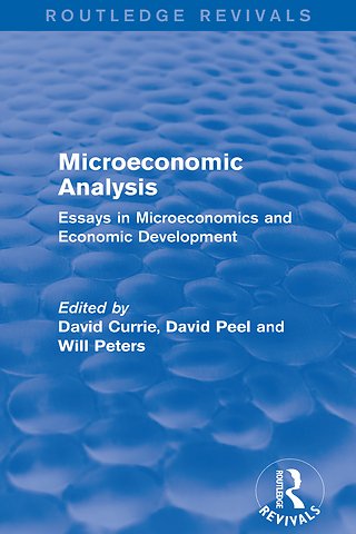 Microeconomic Analysis (Routledge Revivals)