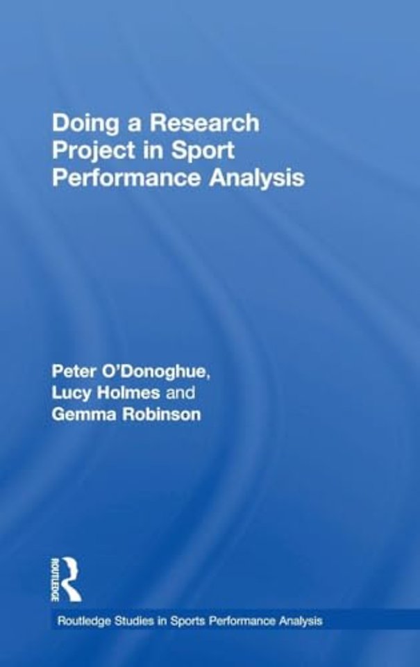 Doing a Research Project in Sport Performance Analysis