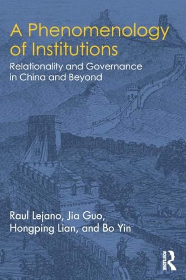 Phenomenology of Institutions