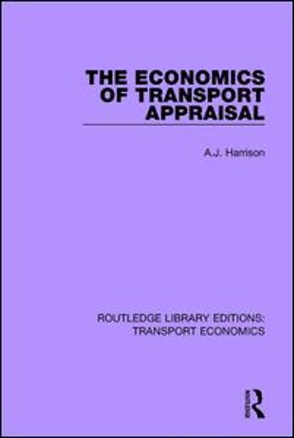 Economics of Transport Appraisal