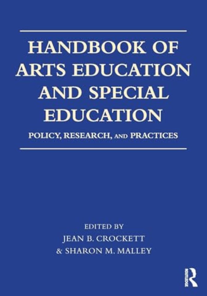 Handbook of Arts Education and Special Education