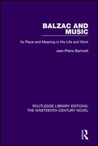 Balzac and Music