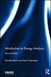 Introduction to Energy Analysis Introduction to Energy Analysis