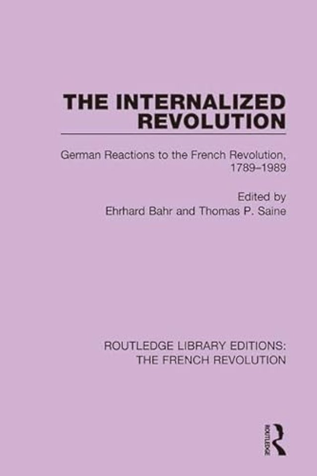 Internalized Revolution