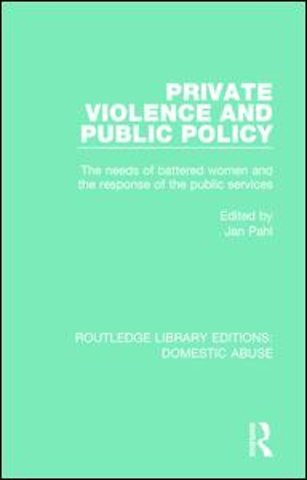 Private Violence and Public Policy