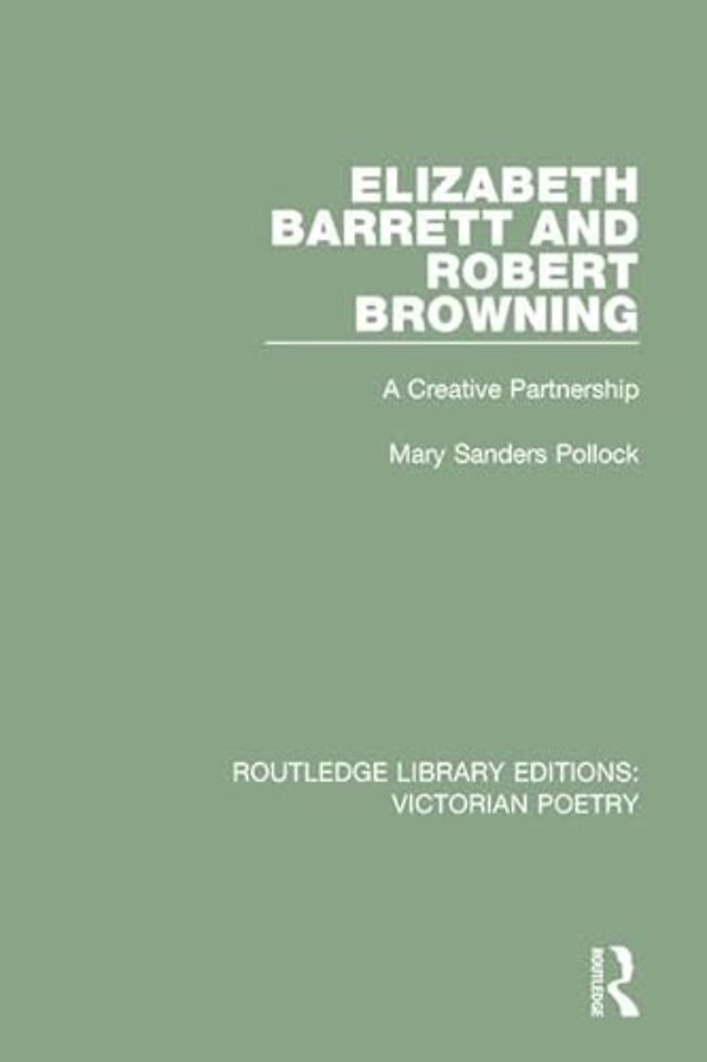 Elizabeth Barrett and Robert Browning