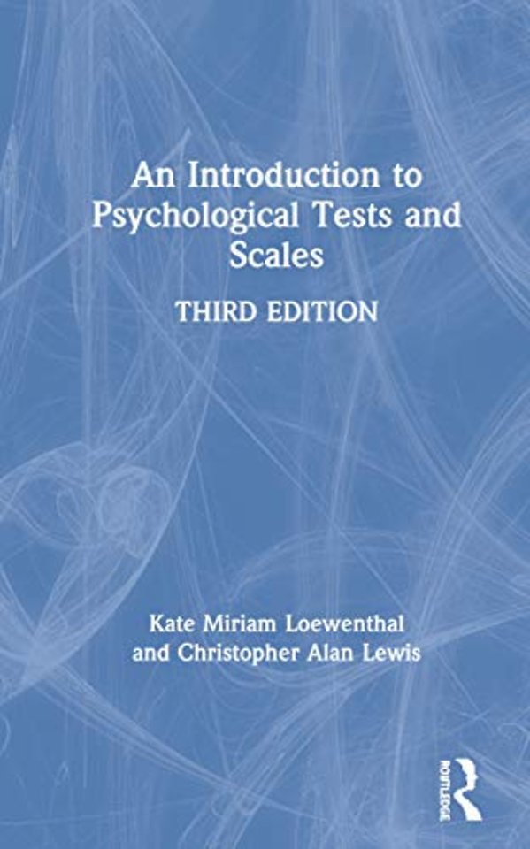 Introduction to Psychological Tests and Scales