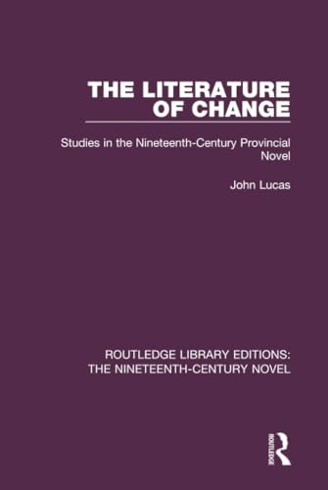 Literature of Change