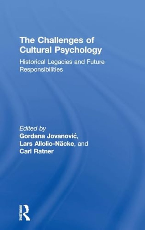 Challenges of Cultural Psychology
