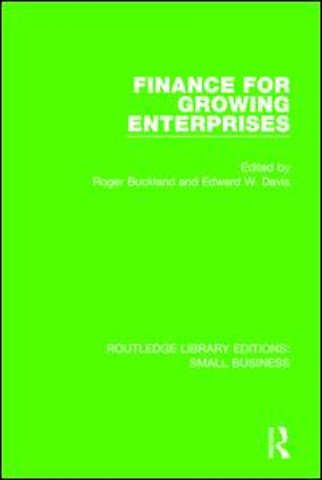 Finance for Growing Enterprises