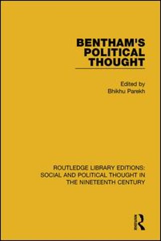 Bentham's Political Thought