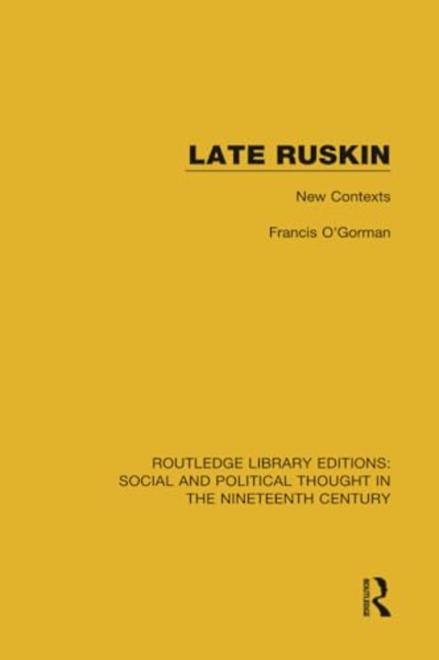 Late Ruskin