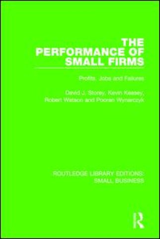 Performance of Small Firms