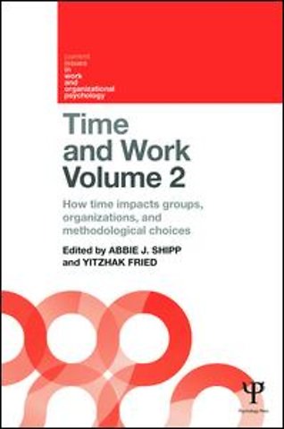 Time and Work, Volume 2