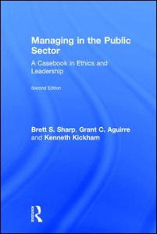 Managing in the Public Sector