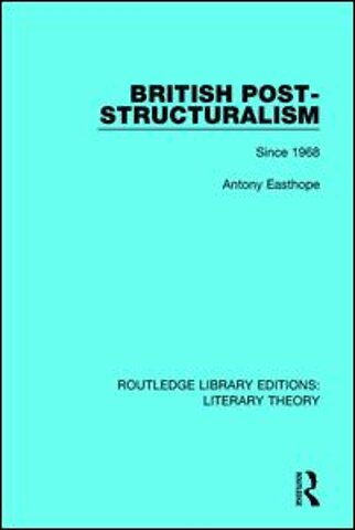 British Post-Structuralism