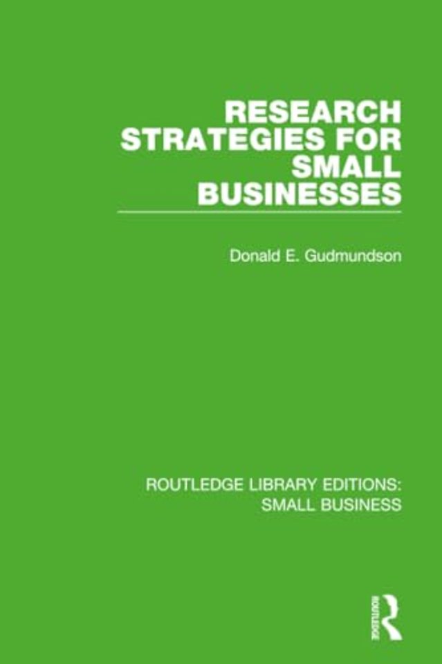 Research Strategies for Small Businesses