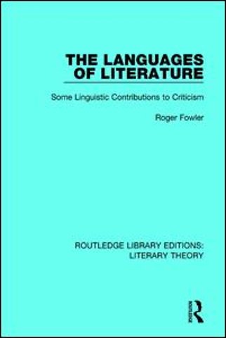 Languages of Literature
