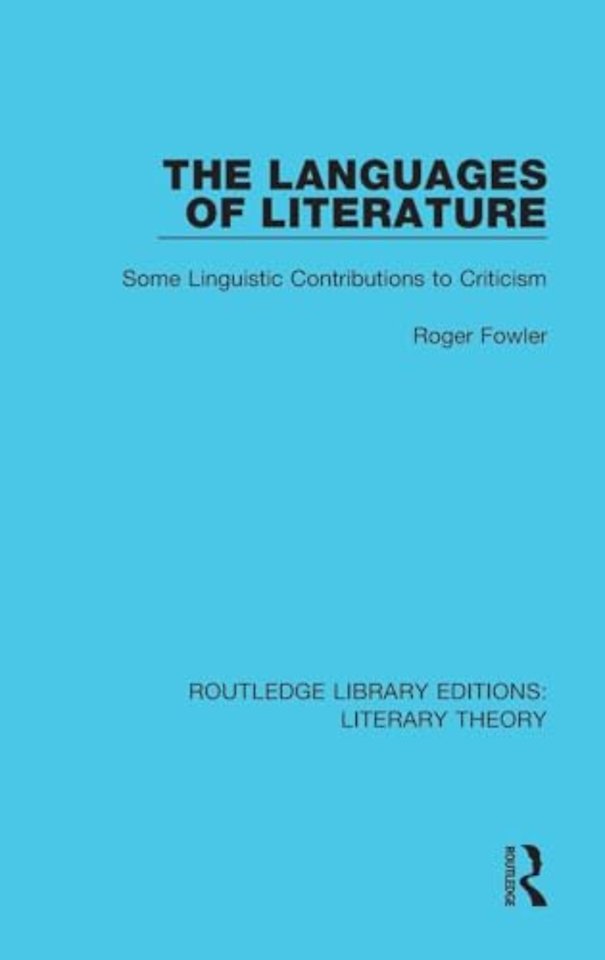 Languages of Literature