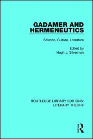 Gadamer and Hermeneutics