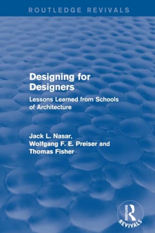 Designing for Designers (Routledge Revivals)