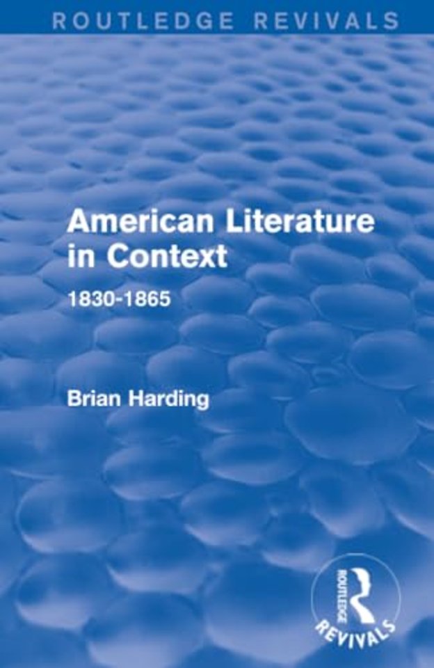 American Literature in Context