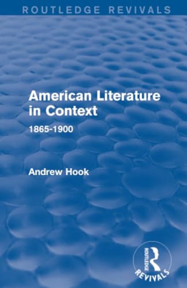 American Literature in Context