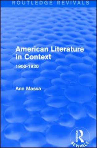American Literature in Context
