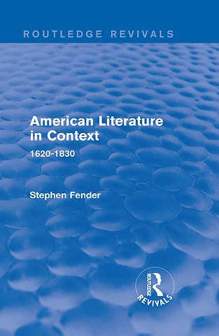 American Literature in Context