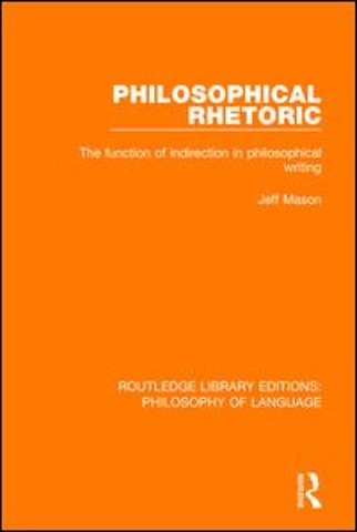 Philosophical Rhetoric