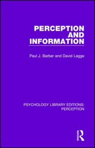 Perception and Information