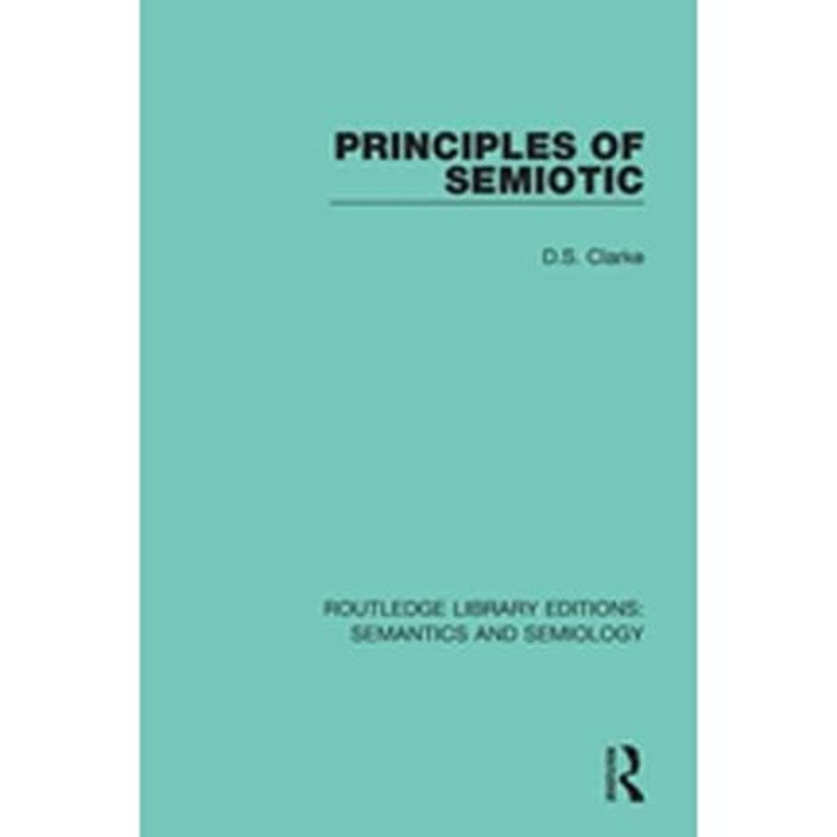 Principles of Semiotic