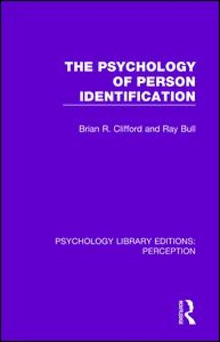 Psychology of Person Identification