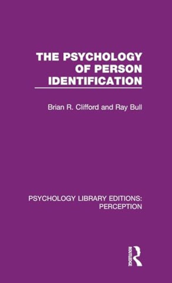 Psychology of Person Identification